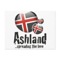 Ashland Love postcards
