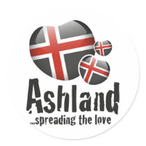 Ashland Love stickers