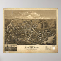 Ashland, Massachusetts Poster