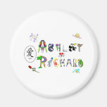 Ashley & Richard Refrigerator Magnets
