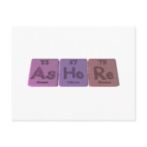 Ashore-As-Ho-Re-Arsenic-Holmium-Rhenium Post Cards
