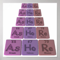 Ashore-As-Ho-Re-Arsenic-Holmium-Rhenium Print