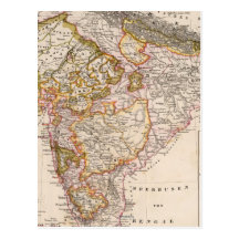 Asia, India, Bangladesh Postcard