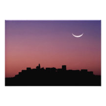 Asia, India, Rajasthan, Jaipur. A crescent Photographic Print