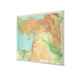 Asia Minor, Syria & Mesopotamia Gallery Wrapped Canvas