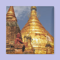Asia, Myanmar (Burma), Bagan (Pagan). The Dhamma magnets