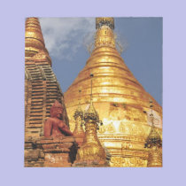 Asia, Myanmar (Burma), Bagan (Pagan). The Dhamma notepads