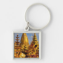 Asia, Myanmar (Burma), Bagan (Pagan). The Shwe 3 Keychains