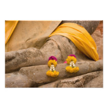Asia, Thailand, Siam, Buddha at Ayutthaya Photograph