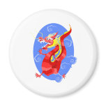 Asian Angry Red Dragon