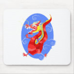 Asian Angry Red Dragon