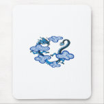 Asian Blue Dragon Clouds