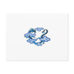 Asian Blue Dragon Clouds