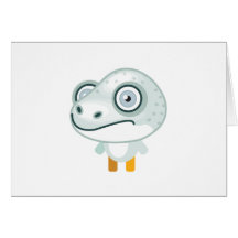 Asian Blue Web Flying Frog - My Conservation Park Greeting Card