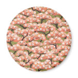 Asian Cherry Blossom Print magnets