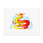 Asian Dragon in Clouds