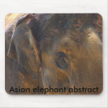 Asian elephant abstract mousepads