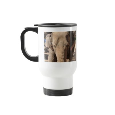 Asian Elephant Mugs by jkingiv