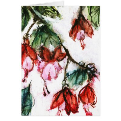 asian flowers card by James_Falconer