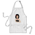 Asian Girl aprons