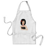 Asian Girl aprons