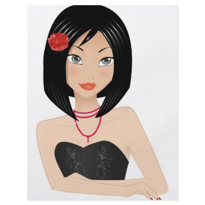 Asian Girl by Melisende