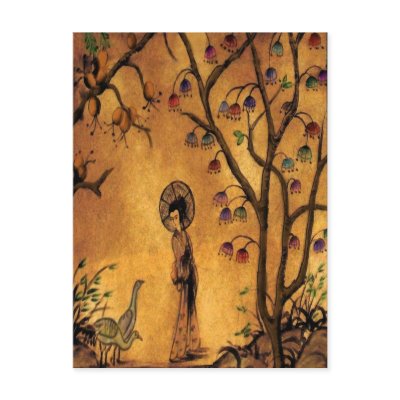 Asian Girl ~ Postcard by galleriaofart