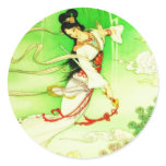 Asian Girl Sticker