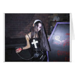 Asian Goth Girl cards