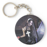 Asian Goth Girl keychains