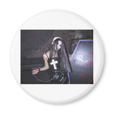 Asian Goth Girl Refrigerator Magnet by TheCommitteeTo