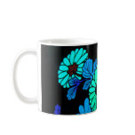 Asian-Inspired Floral Coffee Mug
