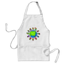 Asian Kids aprons
