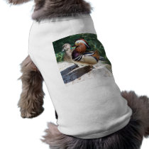 Asian Mandarin Ducks Male & Female Doggie Shirt