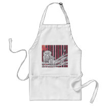 Asian Owls Apron