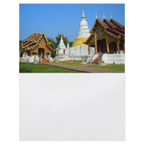 Asian Treasures - Old Buddhist Temples Personalized Flyer