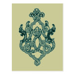 ASIAN TRIBAL TATTOO DESIGN BUDDHIST HINDU POST CARDS