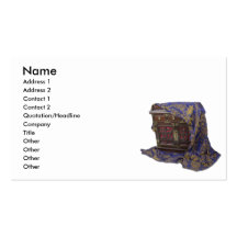 AsianChestScarf081210, Name, Address 1, Address... Business Card Templates