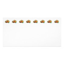 Asiatic Lilies and Stephanotis Photo Card Template