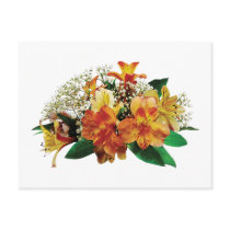 Asiatic Lilies and Stephanotis Post Card
