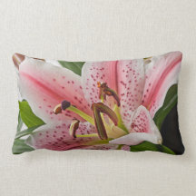 Asiatic Lily Throw Pillow