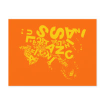 Asien Postcard