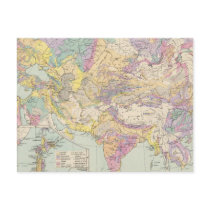 Asien u Europa - Atlas Map of Asia and Europe