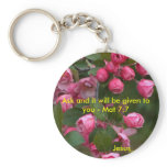 Ask and it will be given to you - Mat 7... Keychain