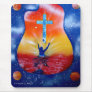 Ask and ye shall receive- man cross guitar mouse pads