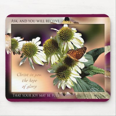 Ask and You Will Receive Mouse Mat by dollargrafix