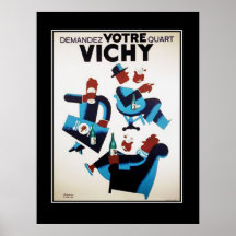 Ask for your turn Vintage demandez votre quart Poster