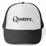 Ask. Hat
