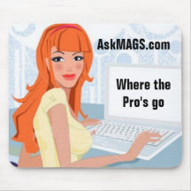 Ask Mags - Mousepad