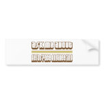 Ask Me About Aerospace Engineering Bumper Sticker